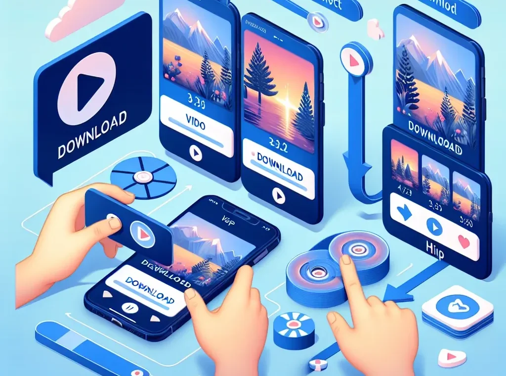"Person using an IG video downloader on a laptop, showcasing the easy process of downloading Instagram videos for offline viewing in 'The Ultimate Guide to Using an IG Video Downloader' article."