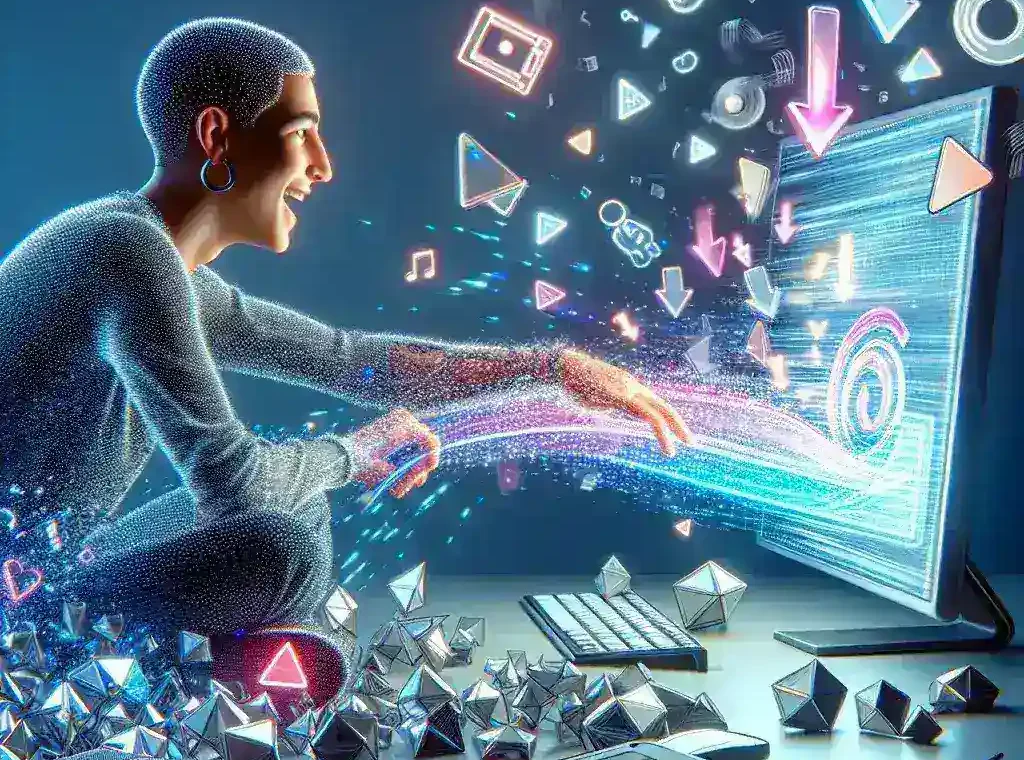 "User downloading TikTok videos using top tools for seamless content sharing and enjoyment - Mastering the Art of TikTok Video Downloading"