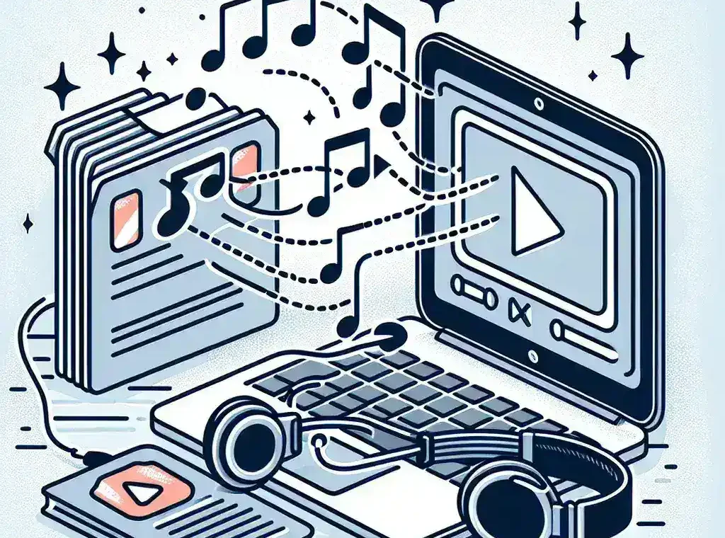 "Step-by-step guide on converting Twitter videos to MP3 format, showcasing an illustration of video and audio conversion tools, with a Twitter logo and MP3 file icon."
