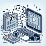 "Step-by-step guide on converting Twitter videos to MP3 format, showcasing an illustration of video and audio conversion tools, with a Twitter logo and MP3 file icon."