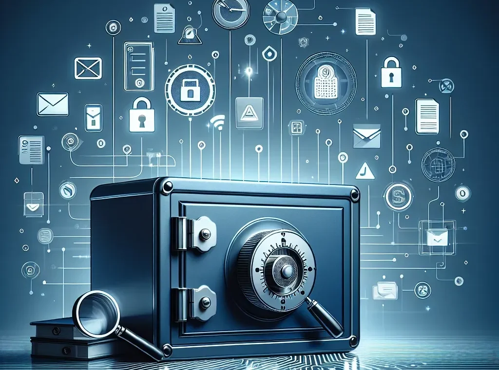 "Screenshot of a compliance-ready email archiving tool dashboard showcasing features for regulatory email management, highlighting search capabilities, retention policies, and audit logs."