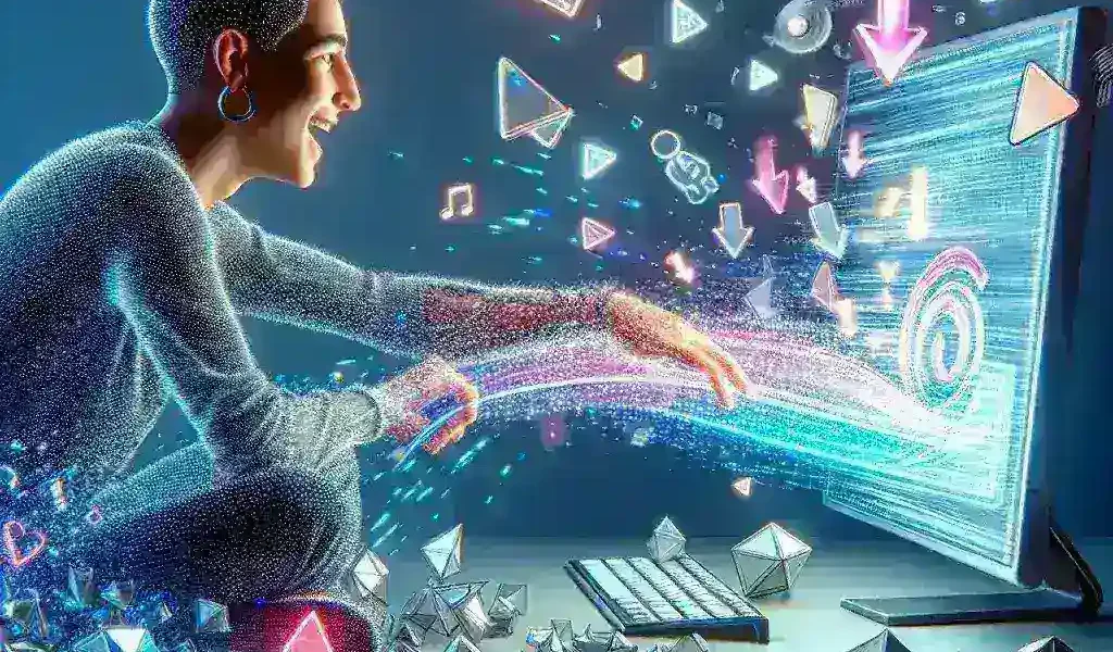 "User downloading TikTok videos using top tools for seamless content sharing and enjoyment - Mastering the Art of TikTok Video Downloading"